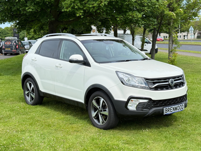 2019 Ssangyong Korando 2.2d Ultimate SUV 5dr Diesel Auto 4WD Euro 6 (178 Ps) in White — image 1