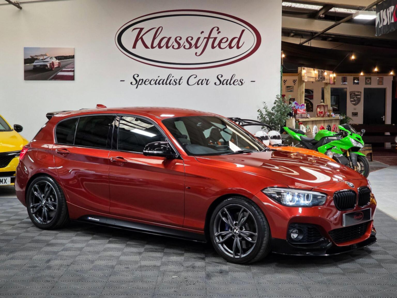 2018 BMW 1 Series 1.5 118i M Sport Shadow Edition Auto Euro 6 (s/s) 5dr in Orange — image 1