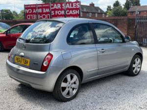 2010 Nissan Micra 1.2 16v N-Tec Hatchback 3dr Petrol Manual (139 G/km, 79 Bhp) in Silver — image 3