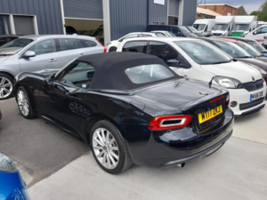 2017 Fiat 124 Spider 1.4 124 Spider 1.4 Multiair Turbo 140hp Lusso in Black — image 2