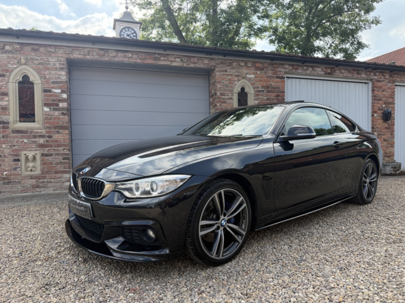 2016 BMW 4 Series 2.0 420d Xdrive M Sport Coupe in Black — image 1