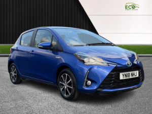 2018 Toyota Yaris 1.5 Vvt-H Icon Tech in Blue — image 3