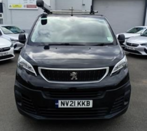 2021 Peugeot Expert 1.5 Bluehdi 1000 Professional in Black — image 3