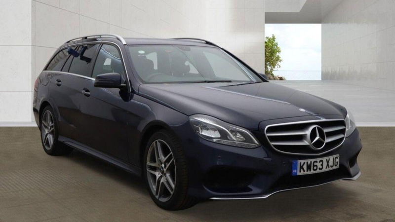 2014 Mercedes-Benz E Class 2.1 E220 Cdi Amg Sport G-Tronic+ Euro 5 (s/s) 5dr in Blue — image 1