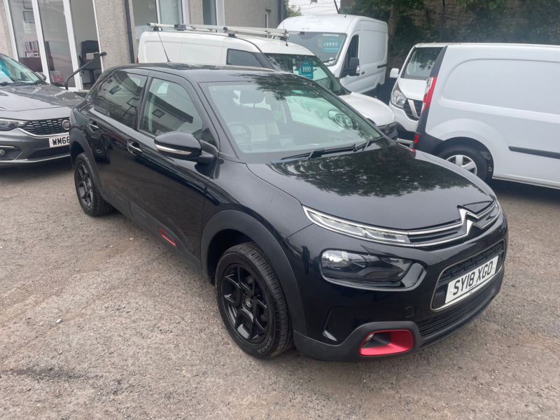 2018 Citroen C4 Cactus 1.2 Puretech Feel Edition Hatchback 5dr Petrol Manual Euro 6 (82 Ps) in Black — image 1