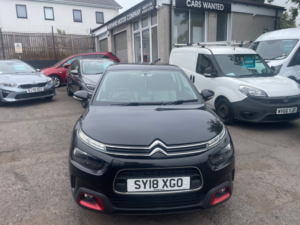 2018 Citroen C4 Cactus 1.2 Puretech Feel Edition Hatchback 5dr Petrol Manual Euro 6 (82 Ps) in Black — image 2
