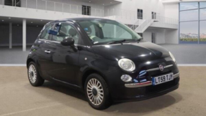 2009 Fiat 500 1.4 Pop Auto Euro 4 3dr in Black — image 2