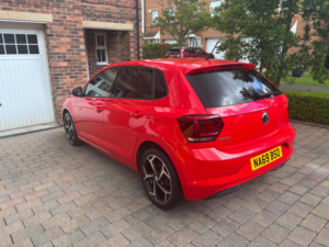 2019 Volkswagen Polo 1.0 Tsi Gpf Beats Hatchback 5dr Petrol DSG Euro 6 (s/s) (95 Ps) in Red — image 5
