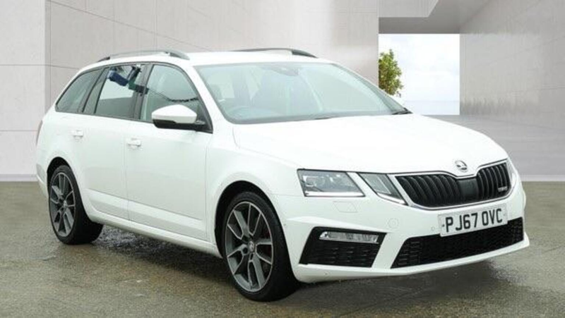2017 Skoda Octavia 2.0 Tdi Vrs DSG Euro 6 (s/s) 5dr in White — image 1