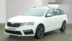 2017 Skoda Octavia 2.0 Tdi Vrs DSG Euro 6 (s/s) 5dr in White — image 2