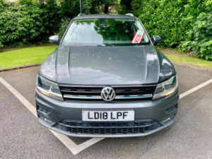 2018 Volkswagen Tiguan 2.0 Tdi Se Navigation DSG Euro 6 (s/s) 5dr in Grey — image 4