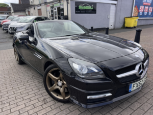 2012 Mercedes-Benz Slk 2.1 Slk250 Cdi Blueefficiency Amg Sport in Black — image 5