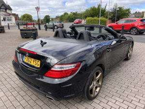2012 Mercedes-Benz Slk 2.1 Slk250 Cdi Blueefficiency Amg Sport in Black — image 6