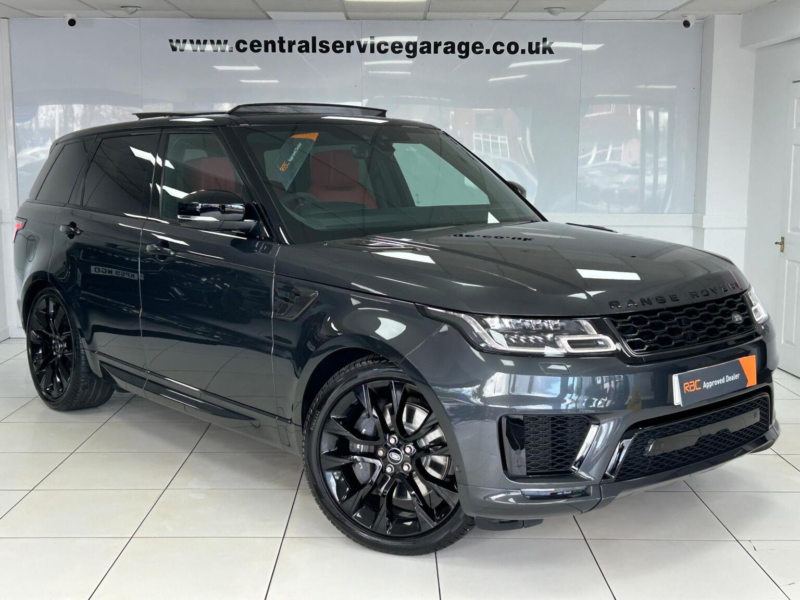 2022 Land Rover Range Rover Sport 3.0 P400 Mhev Hst Auto 4WD Euro 6 (s/s) 5dr in Grey — image 1