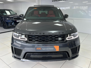 2022 Land Rover Range Rover Sport 3.0 P400 Mhev Hst Auto 4WD Euro 6 (s/s) 5dr in Grey — image 3