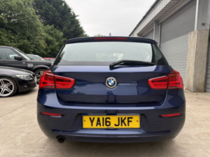 2016 BMW 1 Series 1.5 116d Sport 5-Door in Blue — image 4