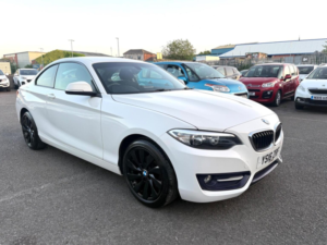 2016 BMW 2 Series 2.0 218d Sport Euro 6 (s/s) 2dr in White — image 2