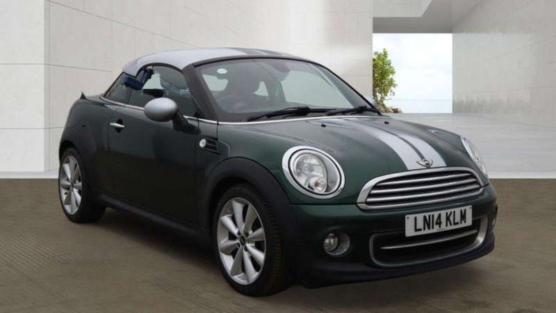 2014 MINI Coupe 1.6 Cooper Euro 6 (s/s) 2dr in Green — image 1