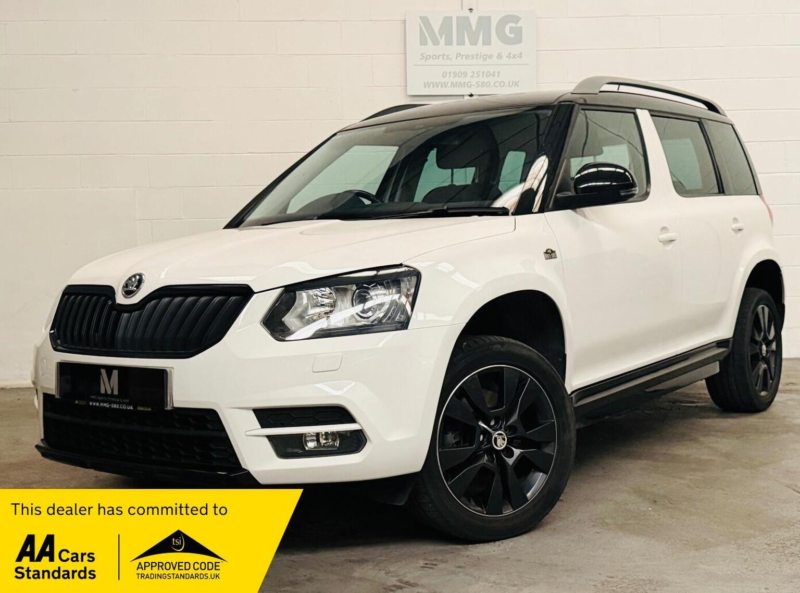 2016 Skoda Yeti 2.0 Tdi Monte Carlo 4WD Euro 5 5dr in White — image 1