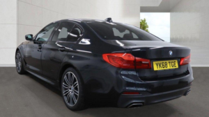 2018 BMW 5 Series 2.0 530e 9.2kwh M Sport Auto Euro 6 (s/s) 4dr in Black — image 6