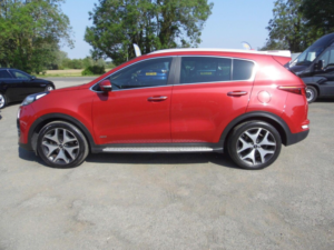 2017 Kia Sportage 1.6 T-Gdi Gt-Line Dct AWD Euro 6 5dr in Red — image 4