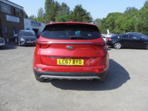 2017 Kia Sportage 1.6 T-Gdi Gt-Line Dct AWD Euro 6 5dr in Red — image 5