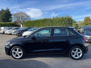 2018 Audi A1 1.0 Tfsi Sport Sportback Euro 6 (s/s) 5dr (nav) in Black — image 4