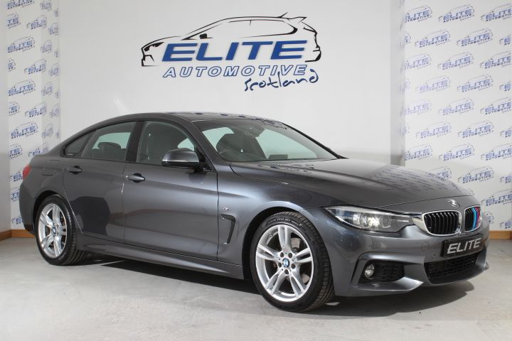 2017 BMW 4 Series Gran Coupe 2.0 420d M Sport Hatchback 5dr Diesel Manual Euro 6 (s/s) (190 Ps) £0 Deposit Then £272 X 60 Months Hp in Grey — image 1