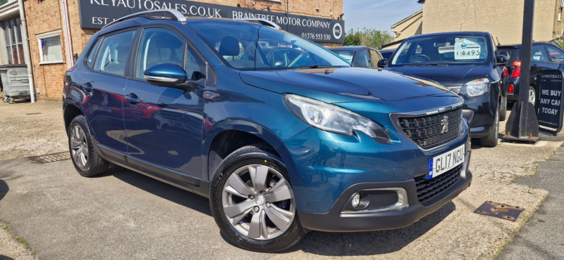 2017 Peugeot 2008 1.2 Puretech Active SUV 5dr Petrol Manual Euro 6 (82 Ps) in Green — image 1