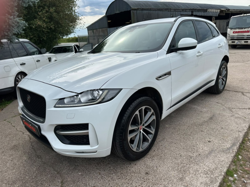 2018 Jaguar F-Pace 2.0 D180 R-Sport in White — image 1