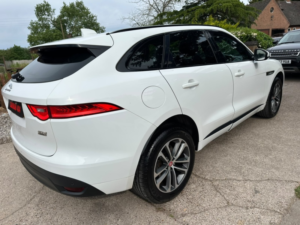 2018 Jaguar F-Pace 2.0 D180 R-Sport in White — image 4