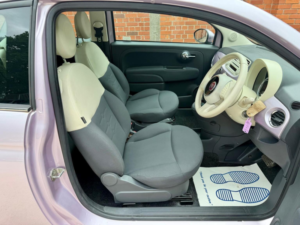 2013 Fiat 500 0.9 Twinair Lounge Dualogic Euro 5 (s/s) 3dr in Pink — image 3