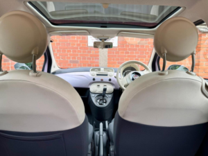 2013 Fiat 500 0.9 Twinair Lounge Dualogic Euro 5 (s/s) 3dr in Pink — image 5