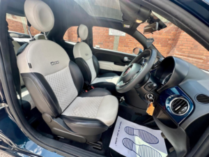 2021 Fiat 500 1.0 Mhev Dolcevita Euro 6 (s/s) 3dr in Blue — image 3