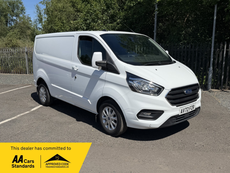 2022 Ford Transit Custom 2.0 Transit Custom Limited Van 280 L1 2.0l Ecoblue 130ps Fwd 6 Speed Manual in White — image 1