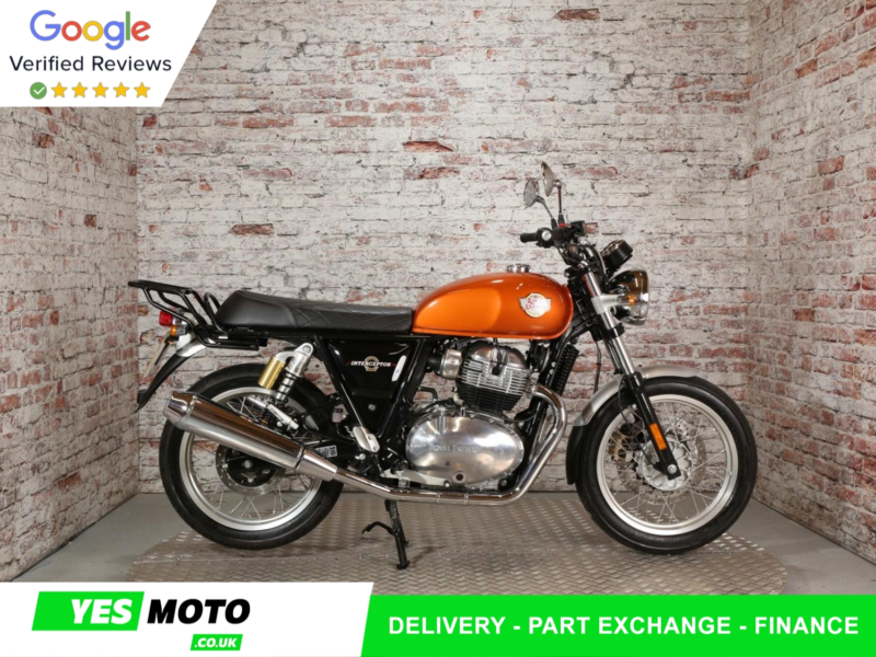 2020 Royal Enfield Interceptor 650 in Orange — image 1