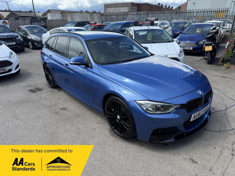 2013 BMW 3 Series 2.0 320d M Sport Touring Auto Xdrive Euro 5 (s/s) 5dr in Blue — image 1