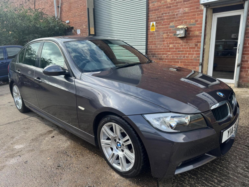 2008 BMW 3 Series 2.0 320d M Sport Auto Euro 4 4dr in Grey — image 1