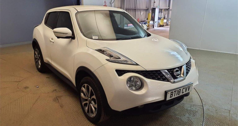 2018 Nissan Juke 1.5 Dci Tekna Euro 6 (s/s) 5dr in White — image 1