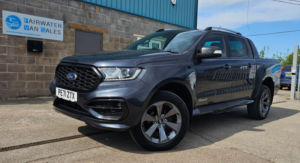 2021 Ford Ranger 2.0 Ecoblue Ms-Rt Auto 4WD Euro 6 (s/s) 4dr in Grey — image 3