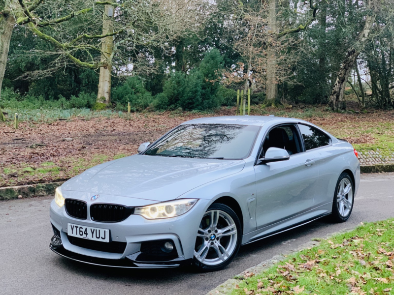 2014 BMW 4 Series 2.0 420d M Sport Coupe in Silver — image 1