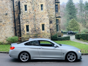 2014 BMW 4 Series 2.0 420d M Sport Coupe in Silver — image 3