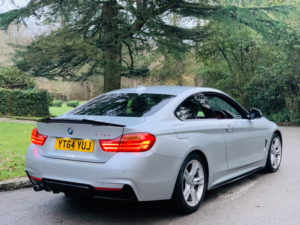 2014 BMW 4 Series 2.0 420d M Sport Coupe in Silver — image 4