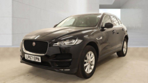 2018 Jaguar F-Pace 2.0 D165 Prestige Euro 6 (s/s) 5dr in Black — image 2
