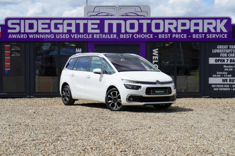 2020 Citroen Grand C4 Spacetourer 1.5 Bluehdi Feel Plus Eat8 Euro 6 (s/s) 5dr in White — image 1
