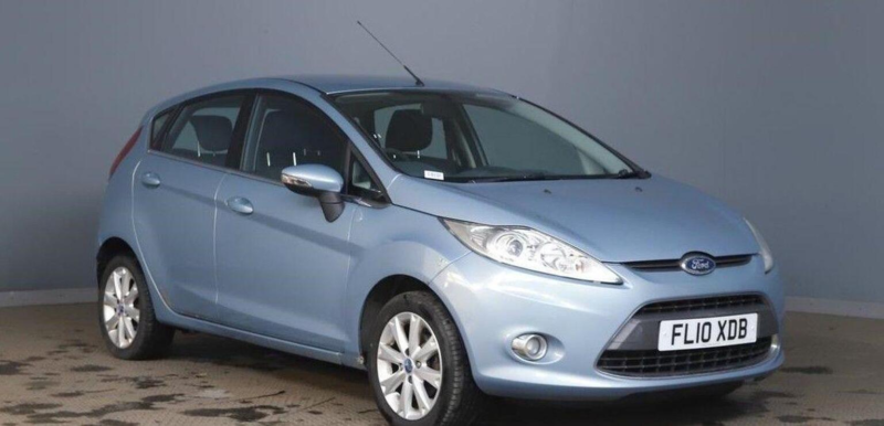 2010 Ford Fiesta 1.25 Zetec 5dr in Blue — image 1