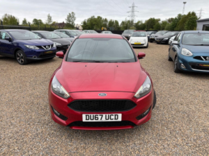 2017 Ford Focus 1.5 Tdci St-Line Euro 6 (s/s) 5dr in Red — image 5