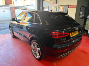 2014 Audi Q3 2.0 Tdi S Line Plus S Tronic Quattro Euro 5 (s/s) 5dr in Blue — image 5