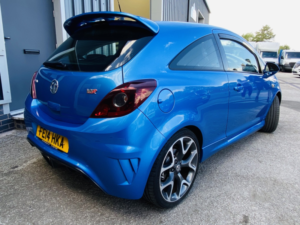 2014 Vauxhall Corsa 1.6 T 16v Vxr in Blue — image 2