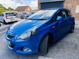 2014 Vauxhall Corsa 1.6 T 16v Vxr in Blue — image 4